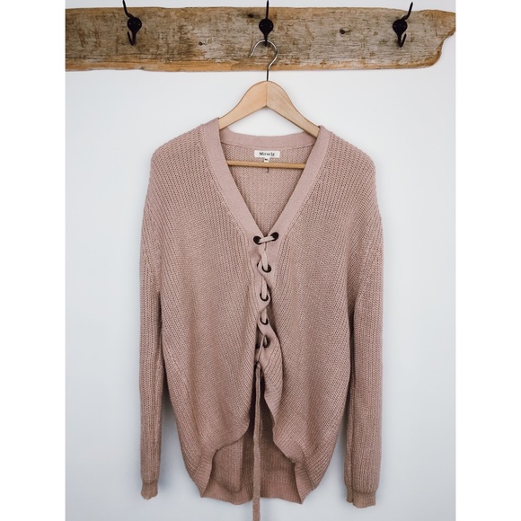 miracle sweater cardigan